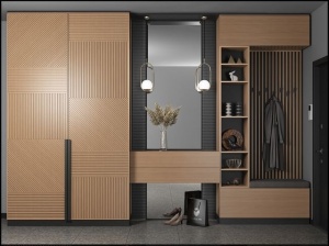 Tủ quần áo gỗ - VT6